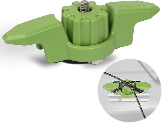 Kayak Anchor Cleat for Kayak Track Mount, Standard Kayak Cleat Track Mount, Rope Cleat for Kayak Rail Mount Accessories, Kayak Line Cleat