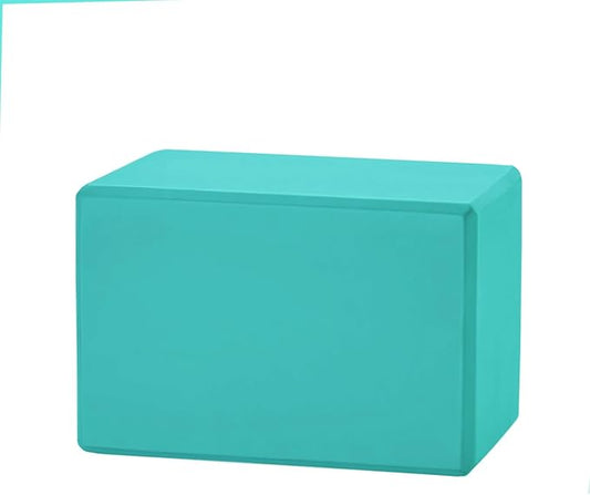 High-Density EVA Yoga Block – Hard & Thick (250g) Block for Yoga, Pilates, Dance Workout – Non-Slip Exercise Brick for Beginners, 9x6x4 Inches
