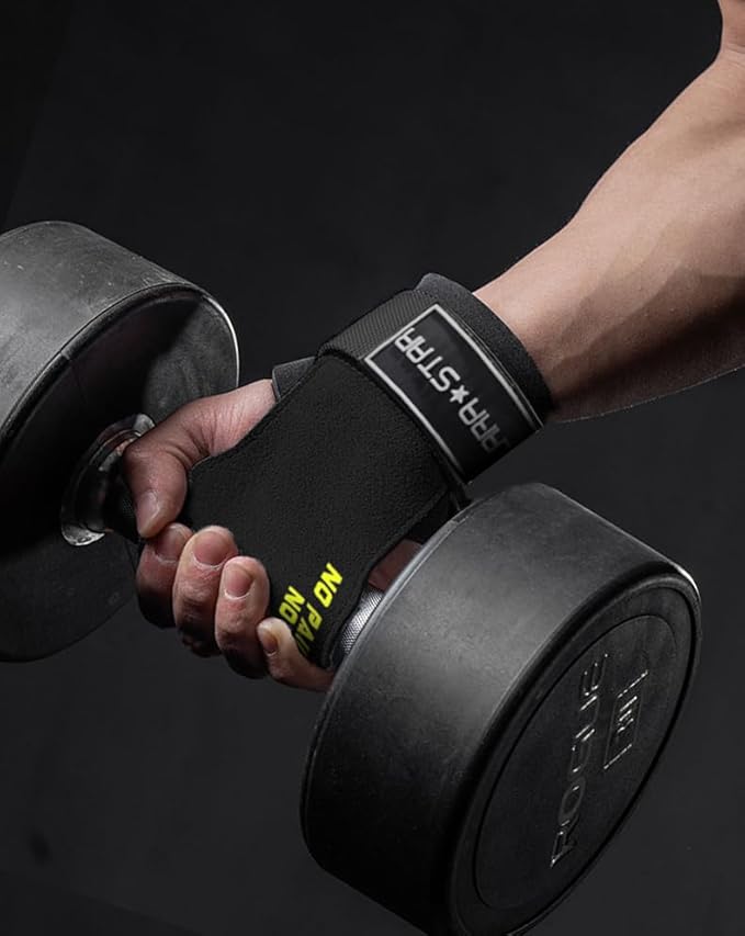 LARA STAR Weight Lifting Wrist Straps for Maximum Grip Support,Lifting Strap for Weightlifting, Gym Grips Hook for Deadlifts, Powerlifting, Heavy Shrug Women/Men