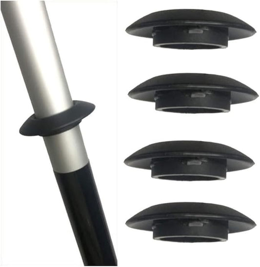 Kayak Paddle Drip Rings 4 Pieces for Kayak Canoe Rafting Paddles Shaft, Universal Kayak Durable Splash Guards Paddle Accessories