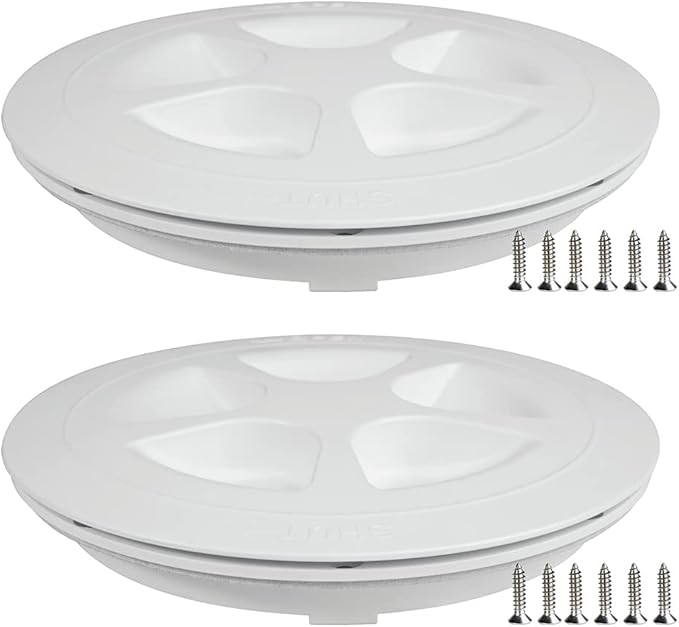 SEAFLO Deck Plate Hatch for Marine Boat Kayak Choose Size, Color and Storage Bag