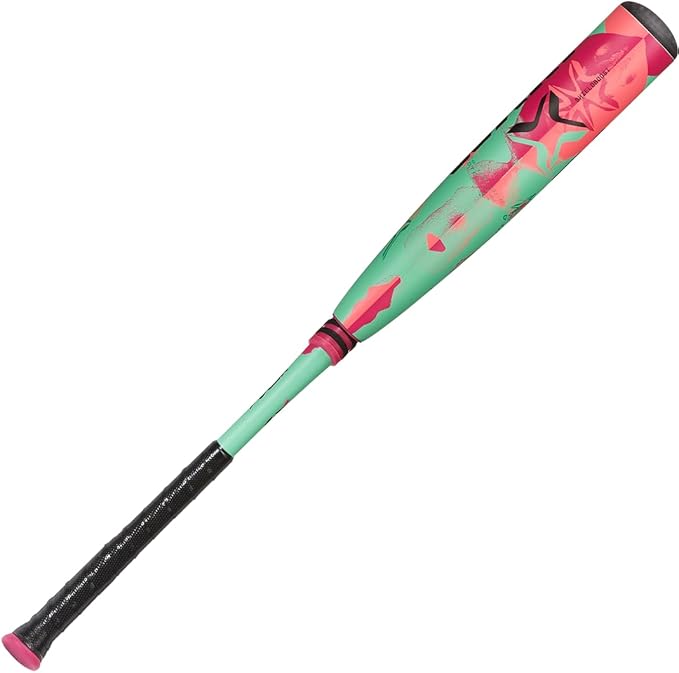 Axe | Warp | USSSA Youth Baseball Bat | Drop -10/-8/-5 | 3-Piece Composite | 2 3/4" Barrel | Green/Pink