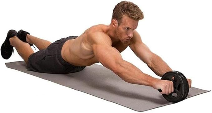 Abdominal Muscle Wheel Roller Ab Large Round Multifunctional Body Fitness Strength Training Machine for Fitness Shaping