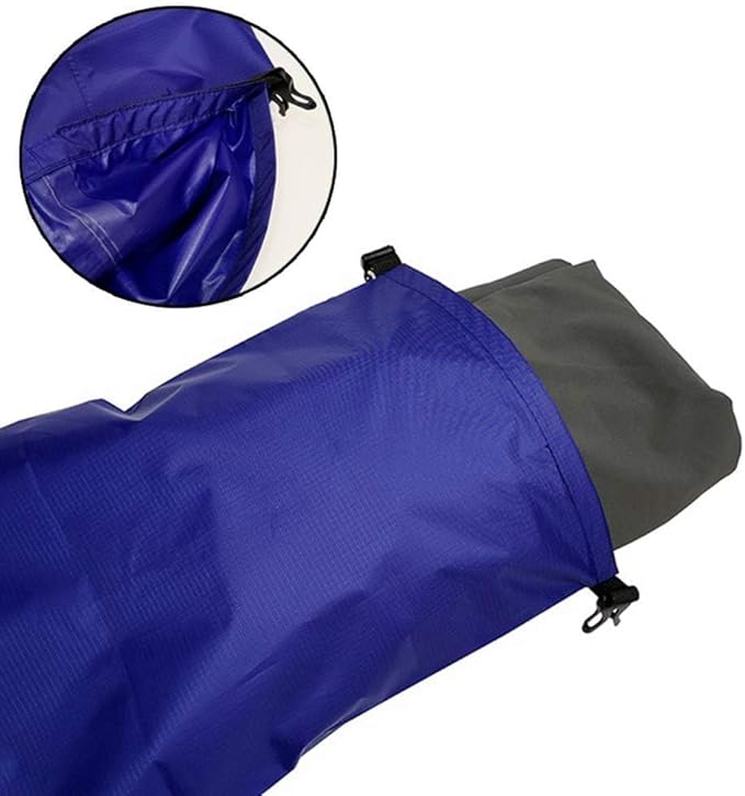 Pimoys 6 Pack Waterproof Dry Bags, Lightweight Outdoor Dry Sacks Ultimate Dry Bags for Kayaking Rafting Boating Camping (1.5L, 2.5L, 3L, 3.5L, 5L, 8L)