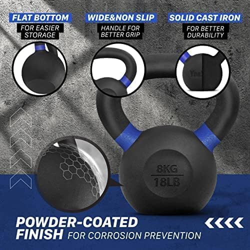 Yes4All Cast Iron Kettlebell