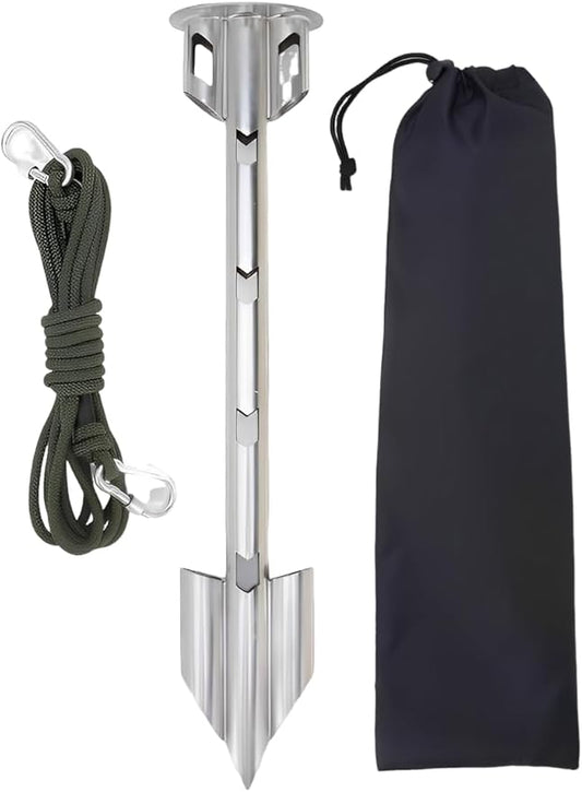 Boat Anchor/Kayak Anchor/Jet Ski Anchor/Shallow Water Sand Anchor (Hollow Design, 17 '' L & 3.5'' W)