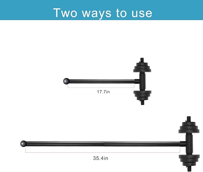 Dumbbell Converter for Strength Training-Convert Dumbbells to Mace Bell,Grip Steel Club,Revolve Steel Macebell,Woman&Man Full Body Workout,Stretching,Rehabilitation,Conditioning and Rotational Training