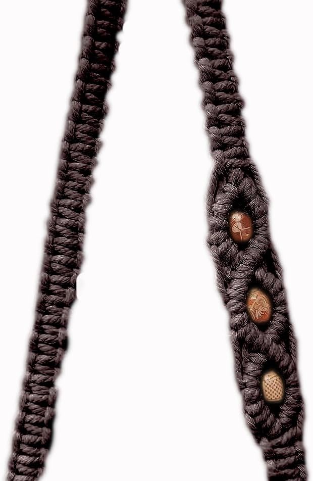 kiido Macrame Yoga Mat Carrying Strap [MAT NOT Included], Hand Woven Multi-Purpose Strap/Carrier