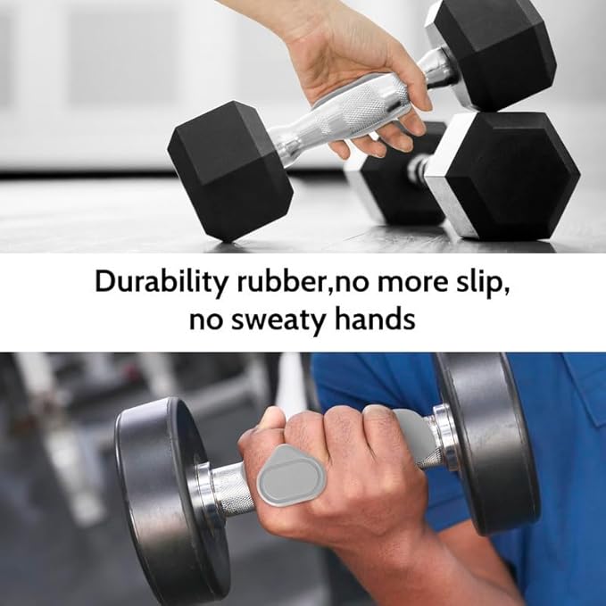 Weight Lifting Gloves for Men Women: Rubber Gym Weightlifting Anti-Slip Workout Grips for Gym Training and Exercise, Weight Lifting, Dumbbell, Deadlift, Bar Pad Pull Up Grippers No Sweaty