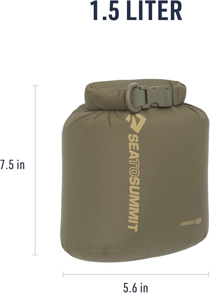 Sea to Summit Lightweight Dry Bag, Multi-Purpose Dry Storage
