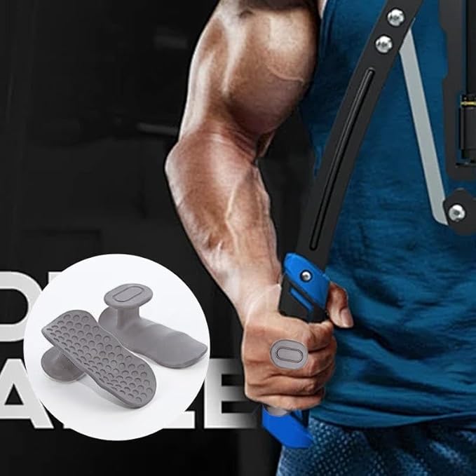 Ergonomic Non-Slip Fitness Grip Pads,Secured Finger Clip Hand Grips for Weightlifting,Pull-Ups,Dumbbells,Gym Workout Gloves,Palm Protectors for Men and Women(Black/Grey)