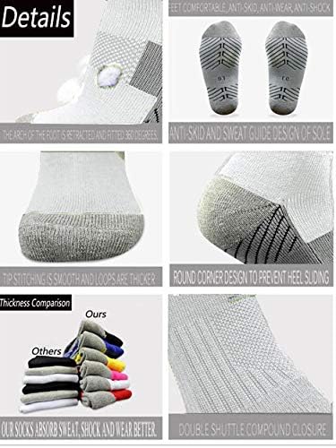 Baseball Socks 3 Pairs for Kid Youth Adult(4-20 Years Old) Team Sport Athletic Soccer Socks Cushion Softball Socks