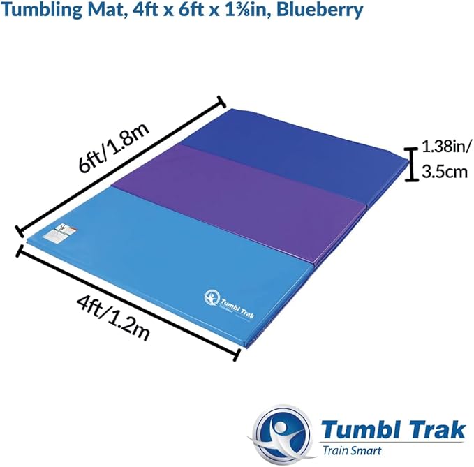 Tumbl Trak Gymnastics Folding Tumbling Panel Mat