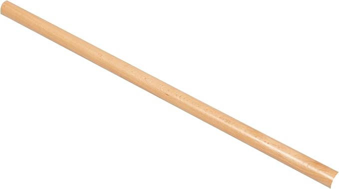 Pilates Beech Dowel Rod for Reformer Use, Wooden Balance Pole for Pilates Workouts, Ideal Exercise Stick for Home Gyms or Studios