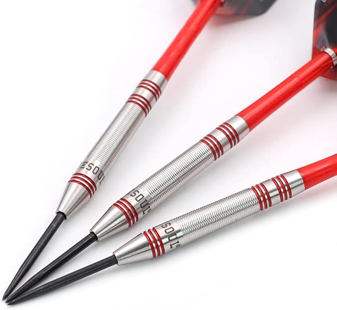 CUESOUL Professional Tungsten Steel Tip Dart Set 85% Tungsten 22g/24g/26g-Glory Series