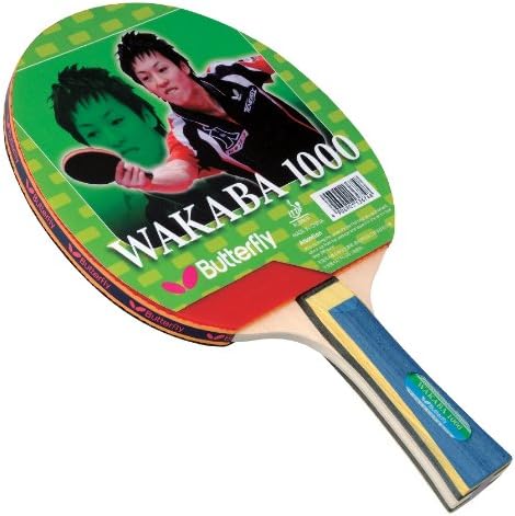 Butterfly Wakaba Shakehand Table Tennis Racket | Japan Series | Outstanding Control with Reliable Speed and Spin | Recommended for Beginning Level Players
