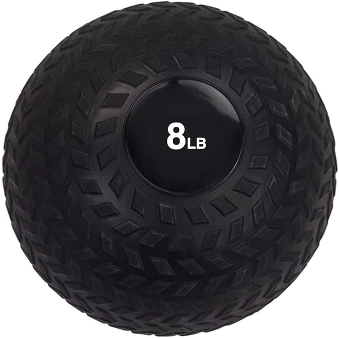 Body Sport Slam Ball with Tread Surface, Versatile, Workout Training, Strength Building, Improve Muscle Mass