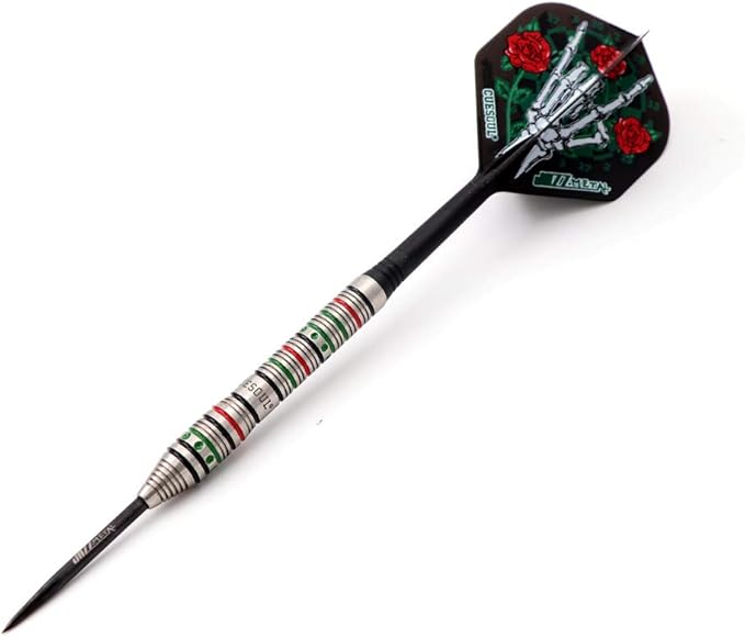 CUESOUL Jazz-Metal 21g/23g/25g 90% Tungsten Steel Tip Dart Set with Integrated Dart Shafts and Dart Flights