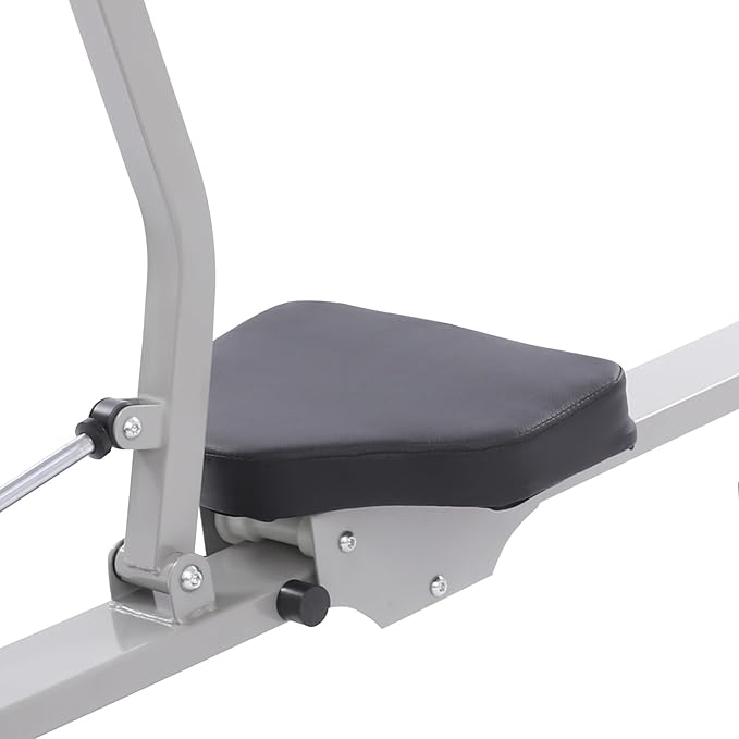Foldable Rowing Machines, Hydraulic Rower 12 Levels Resistance Force, Low Noise, LED Display Full Body Workouts Equipment for Home
