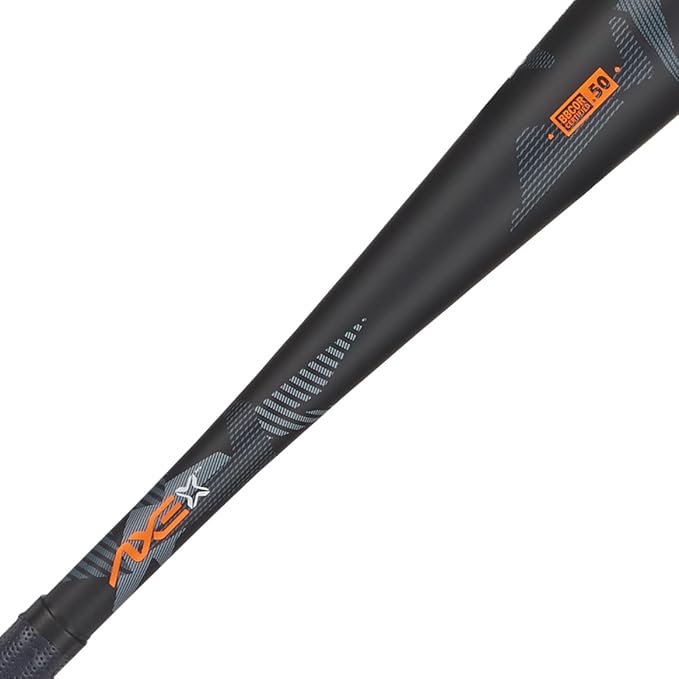 Axe | Strato 2 | BBCOR Baseball Bat | Drop -3 | 1-Piece Alloy | 2 5/8" Barrel | Navy/Orange