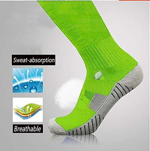 Baseball Socks 3 Pairs for Kid Youth Adult(4-20 Years Old) Team Sport Athletic Soccer Socks Cushion Softball Socks