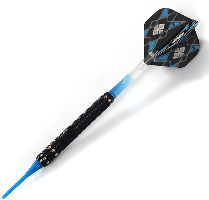 CUESOUL Soft Tip Darts Set Plastic Tip with Dart Case
