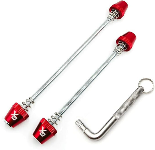 ONIPAX Bike Anti-Theft Locking Skewer 7 Lobe Bicycle Wheel Hub Secure