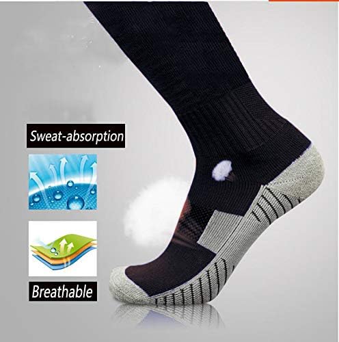Baseball Socks 3 Pairs for Kid Youth Adult(4-20 Years Old) Team Sport Athletic Soccer Socks Cushion Softball Socks