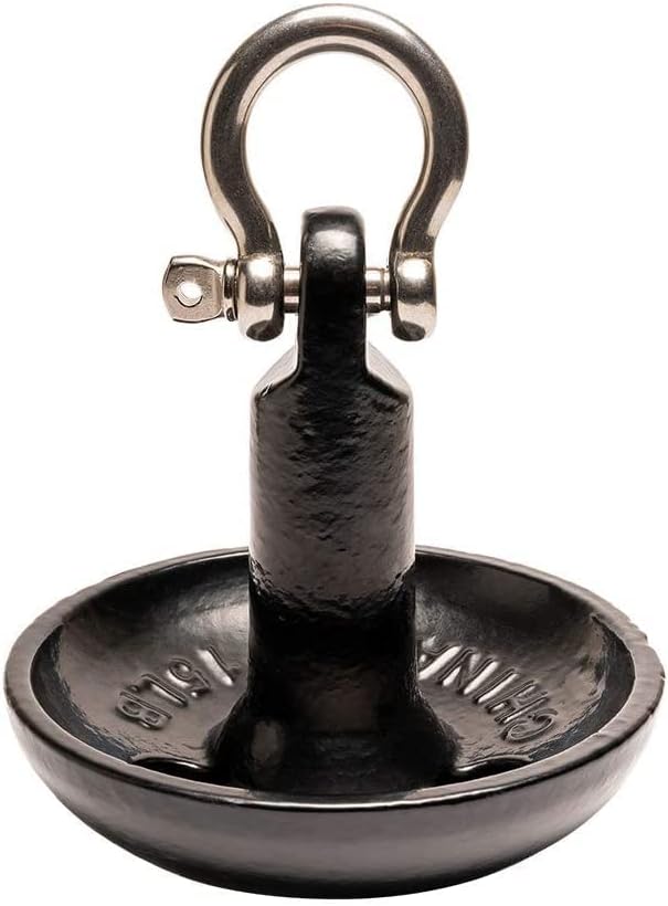 Newport Premium 15lb Mushroom Anchor Kit w/Bag, Rope, Buoy, & Stainless Hardware
