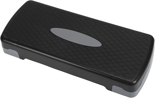 Generic Exercise Step Platform, Anti-Slip Plastic Adjustable Yoga Aerobic Step Platform for Home Gym