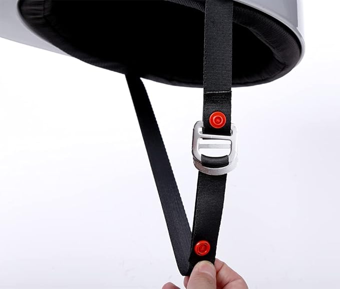 Vintage Open Face Motorcycle Helmet Retro Baseball Cap Half Helmets Women Men for Scooter Moped Cap Street Cruiser Jet - DOT Certified