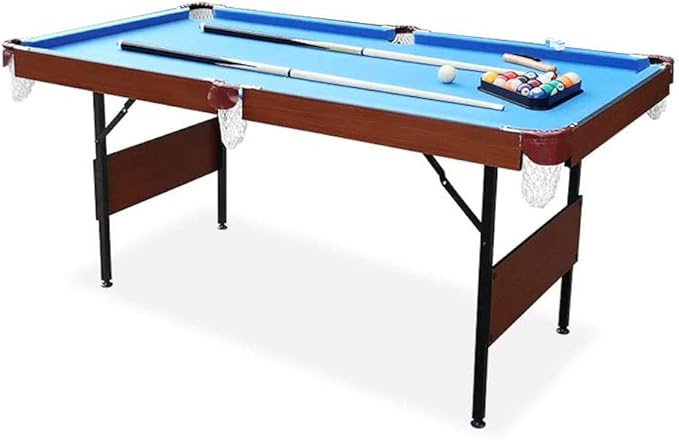 RACK Crux 55-inch Folding Billiard/Pool Table - Portable and Space-Saving Entertainment!