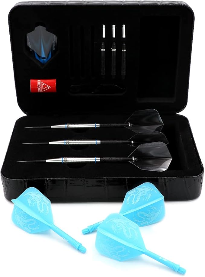 CUESOUL Professional Tungsten Steel Tip Dart Set 85% Tungsten 22g/24g/26g-Glory Series