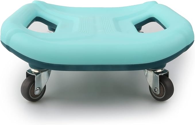 Core Coaster Abdominal Abs Training Machine Equipment,Ab Wheel Roller Exercise for Home Gym,Waist Strength Trainer with a Kneel Mat