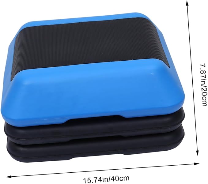 Sosoport Fitness Aerobic Pedal Anti-slip Stepping Platform Wide Step for Home Gym Workout