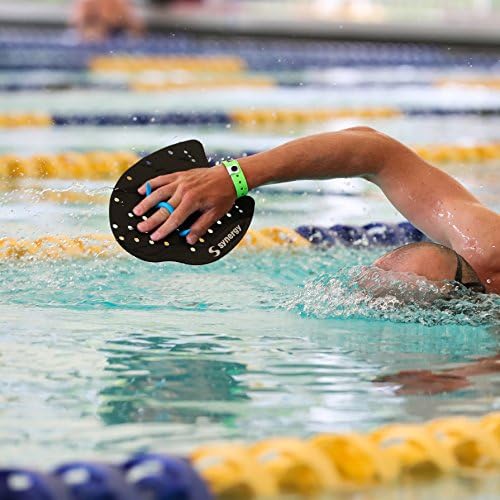 Synergy Hand Paddles for Swim Training (USAT, Medium)