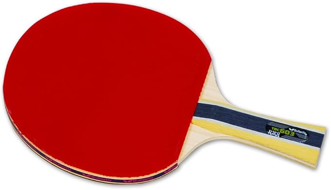 Butterfly B603FL Ping Pong Paddle Set | 1 Table Tennis Racket | 1 Ping Pong Paddle Case| Tournament Butterfly Ping Pong Paddles | High Speed & Spin Table Tennis Set, multi