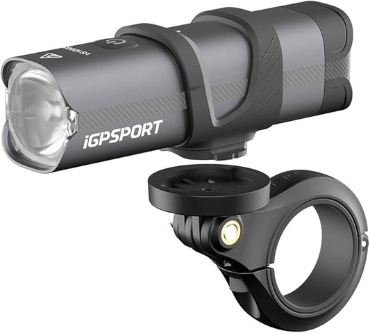 iGPSPORT Smart Bike Light, 500/800/1200 Lumens Bright Bicycle Headlight for Night Riding Cycling Rechargeable Waterproof