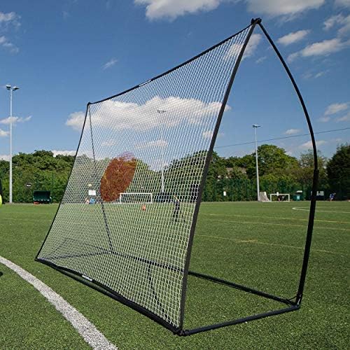 QUICKPLAY Spot Target Soccer Rebounder | Weather-Resistant Rebound Net with Carry Bag | Great for Passing, Receiving, and Trapping Practice | Ideal for Team or Solo Training