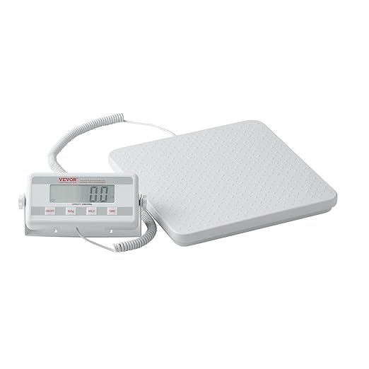 VEVOR Portable Medical Scale, Professional Physician Scale for Weighing - with Anti-Slip Platform, 2 Units, Hold & Tare Function, Digital Physician Weight Scale for Gym Home Hospital, 440LBS Capacity