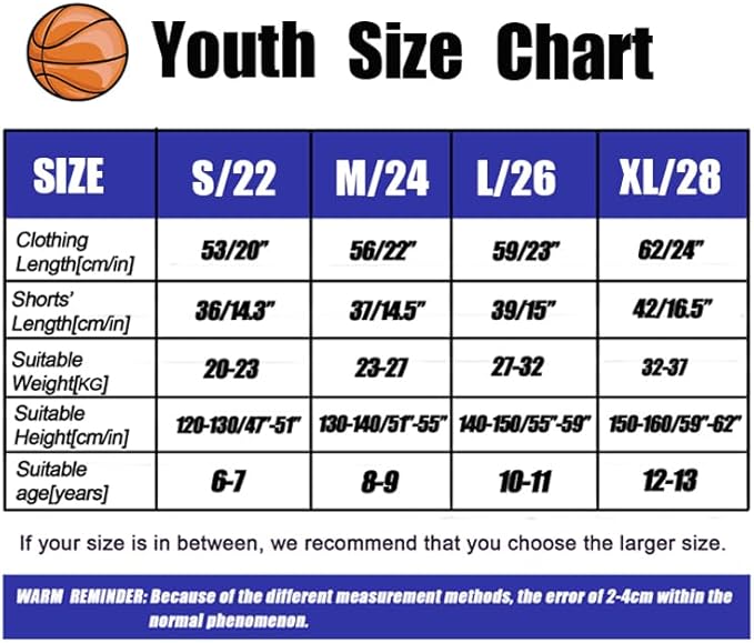 3PC Basketball Jersey Set for Youth Basketball Tank Top + Track Shorts+ Socks Set #24