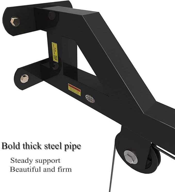 Ipanda Forearm Wrist Trainer, Tricep Workout Machine Wall-Mounted Cable Pulley System for LAT Pull Downs, Tricep Pull Downs, Forearm Home Gym Equipment