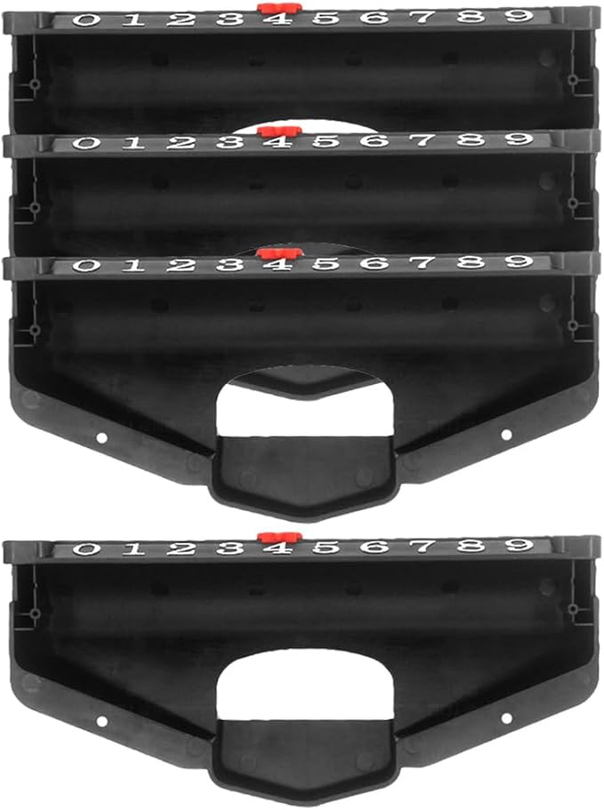 Kisangel 4pcs Table Hockey Accessories Air Hockey Billiards Accessories Desktop Accessories Plastic Scoring Units Foosball Balls Replacement Hockey Table Score Air Hockey Score Keeper Puck