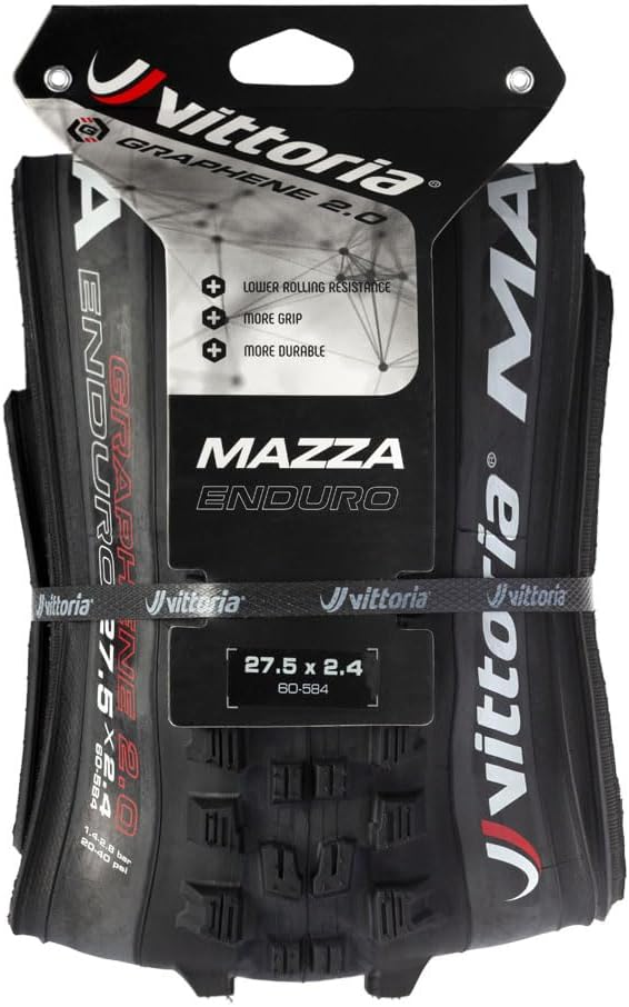 Vittoria Mazza Race Mountain Bike Tire - Mixed/Soft Terrain Conditions - Enduro Racing TLR MTB Tire