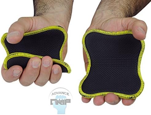 Advance Grip - Multi Purpose Fitness Lifting Double Sided Neoprene Grips Gloves 1 Pair Weight Lifting Training Glove Workout Gym Palm Exercise Gloves Men & Women Grip Pad