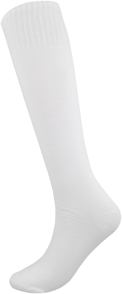 Fitliva Knee High Long Sports Socks Unisex Multicolor 3/6/12 Pairs