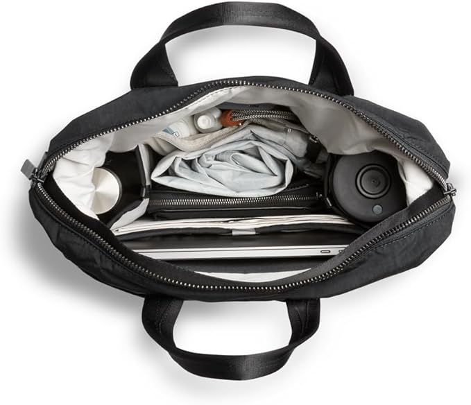 Bellroy Tokyo Totepack, water-resistant woven convertible backpack and tote bag - Raven