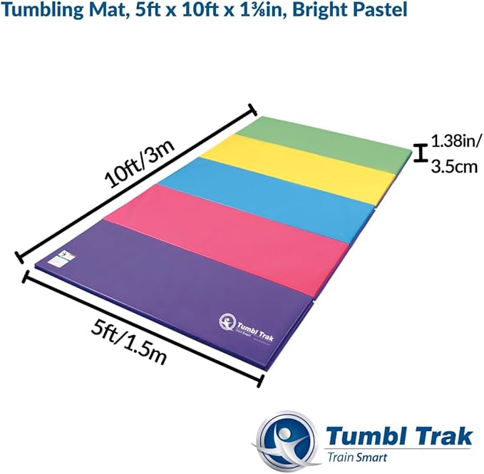 Tumbl Trak Gymnastics Folding Tumbling Panel Mat