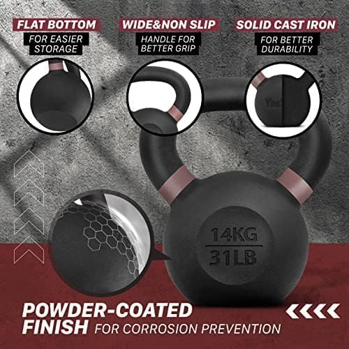 Yes4All Cast Iron Kettlebell