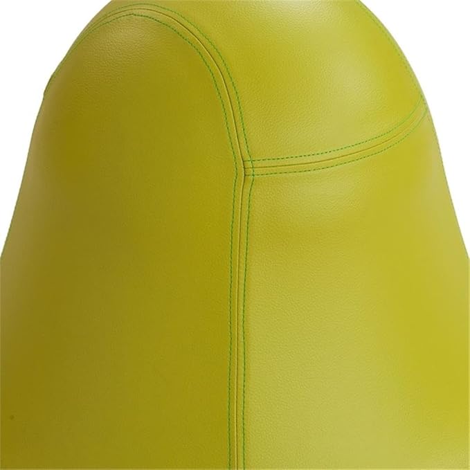 Safco Products 4761GV Runtz Swivel Ball Chair, Green, 360-Degree Rotation, Anti-Burst Exercise Ball, Easy-to-Clean Vinyl Seat, Promotes More Activity While Seated